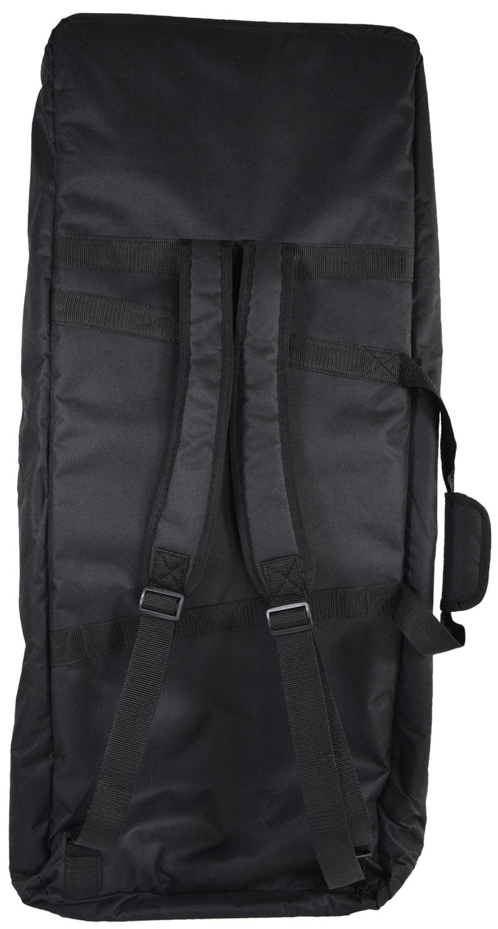Chord 61 Key Keyboard Bag with Backpack Straps - 5 Octave, Durable Nylon Fabric & Foam Padding - Ev - Entz Music