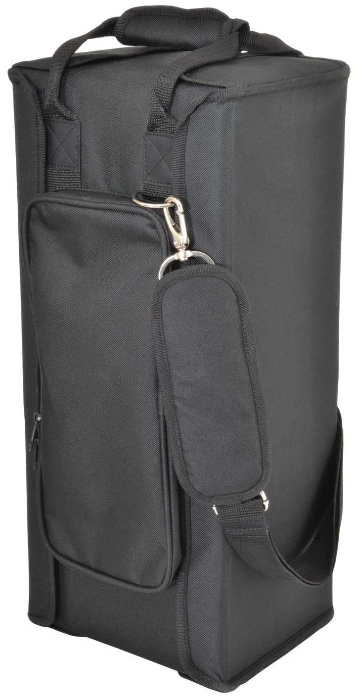 Chord Shallow 19" Rack Bag - 3U Rack Case with Padded Protection and Ventilation - Ev - Entz Music
