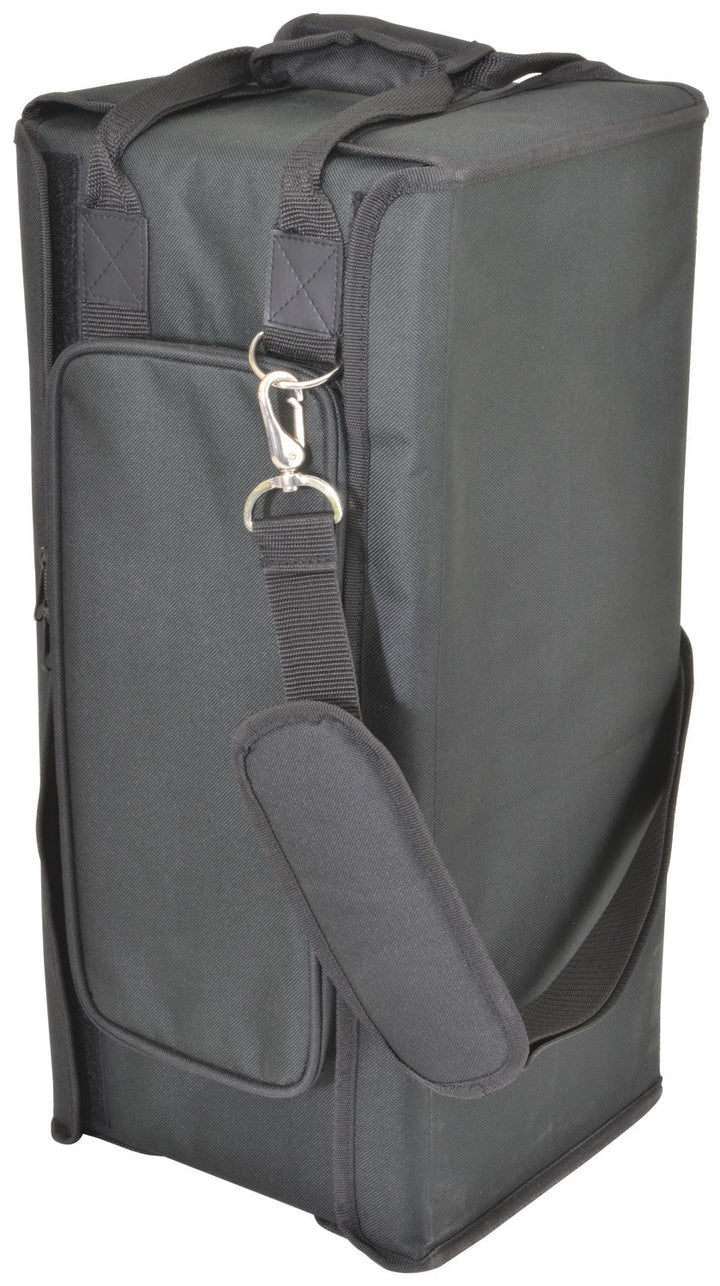 Chord Shallow 19" Rack Bag - 4U Rack Case with Padded Protection and Ventilation - Ev - Entz Music