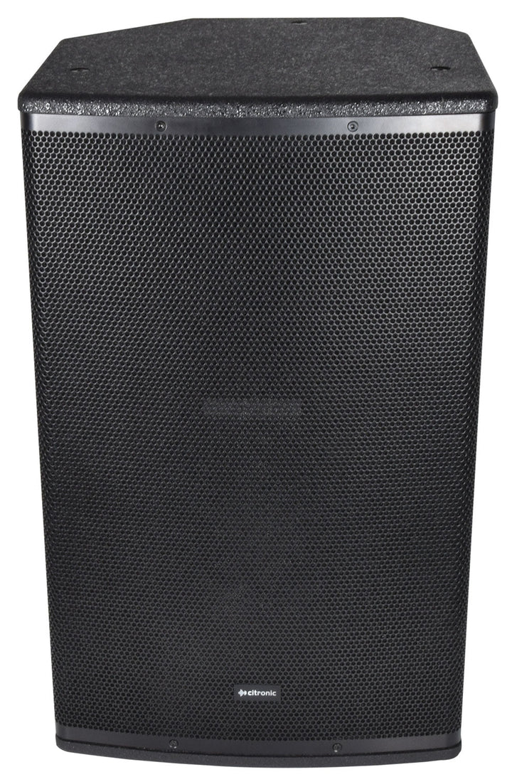 Citronic CUBA - 12 Passive Full - Range Wooden PA Cabinet - 12" 400W Black - Ev - Entz Music