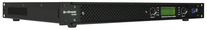Citronic H2400 Hybrid Class - H Power Amplifier – 2x1200W @ 2ohm, 1U - Ev - Entz Music