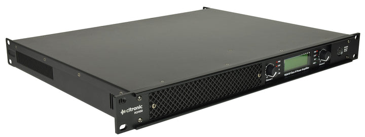 Citronic H2400 Hybrid Class - H Power Amplifier – 2x1200W @ 2ohm, 1U - Ev - Entz Music