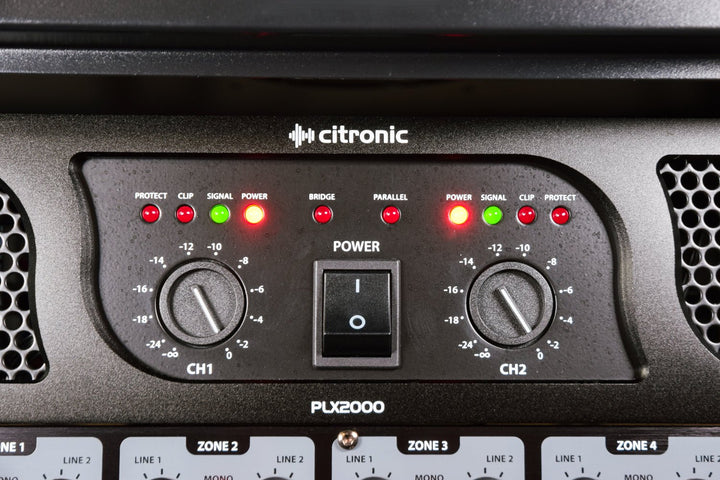 Citronic PLX Series Power Amplifiers - Ev - Entz Music