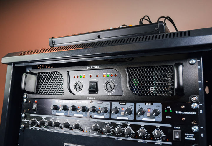 Citronic PLX Series Power Amplifiers - Ev - Entz Music