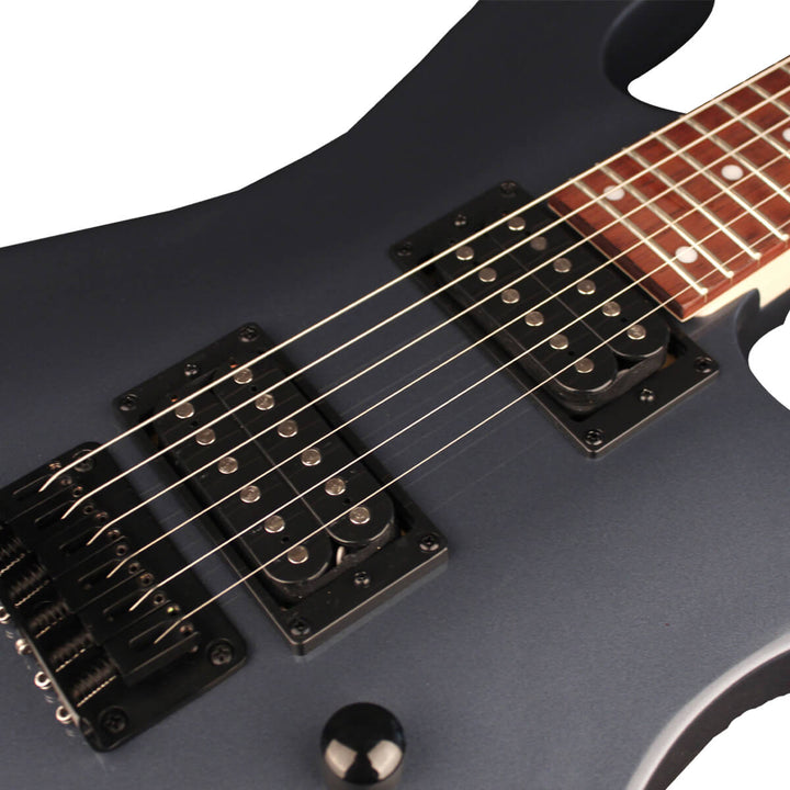 Cort KX100 Metallic Ash headstock and tuners