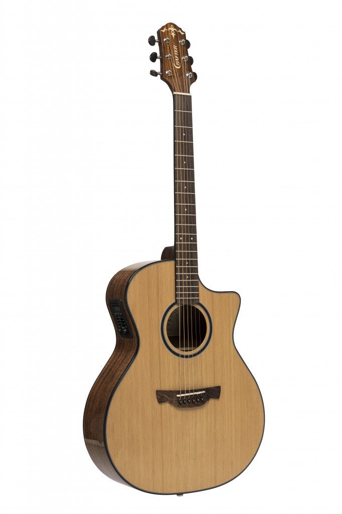 Crafter Able G630CE N Electro - Acoustic Guitar with Solid Cedar Top & LR - T NX Preamp - Ev - Entz Music
