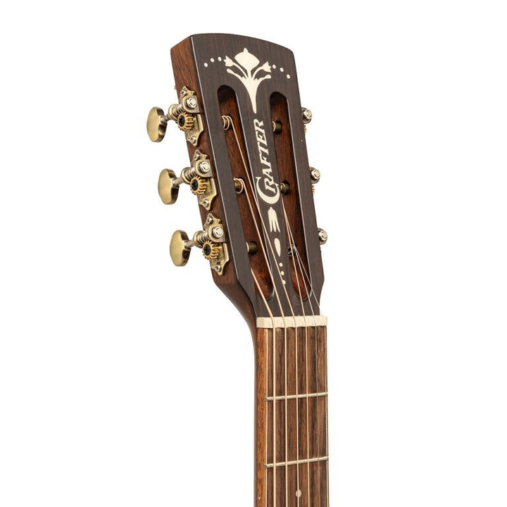 Crafter MIND Series G17E Headstock with Mother-of-Pearl Logo
