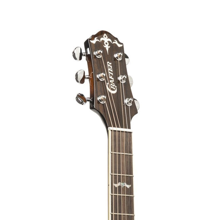 Crafter Noble VTG Small Jumbo Electro - Acoustic Guitar with Flamed Maple Top - Ev - Entz Music