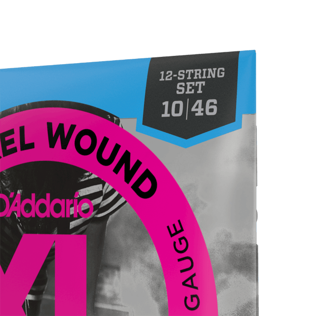 D'Addario 10 - 46 Regular Light 12 - String XL Nickel Electric Guitar Strings - Ev - Entz Music