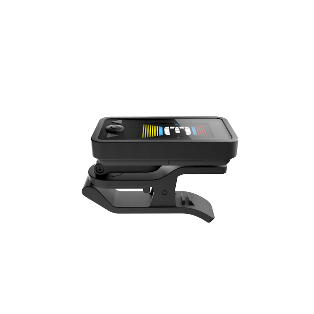 D'Addario Eclipse Rechargeable Headstock Tuner – USB - Powered Clip - On Tuner for Guitar & Bass - Ev - Entz Music