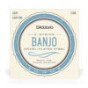 D'Addario EJ60 5 - String Banjo Strings - Light Gauge, Nickel - Plated Steel - Ev - Entz Music