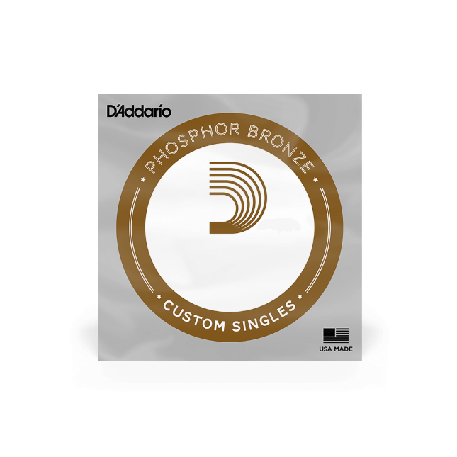 D'addario Phosphor Bronze Wound Singles - Ev - Entz Music