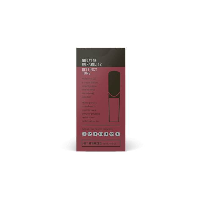 D'Addario Plasticover Bb Clarinet Reeds - Ev - Entz Music