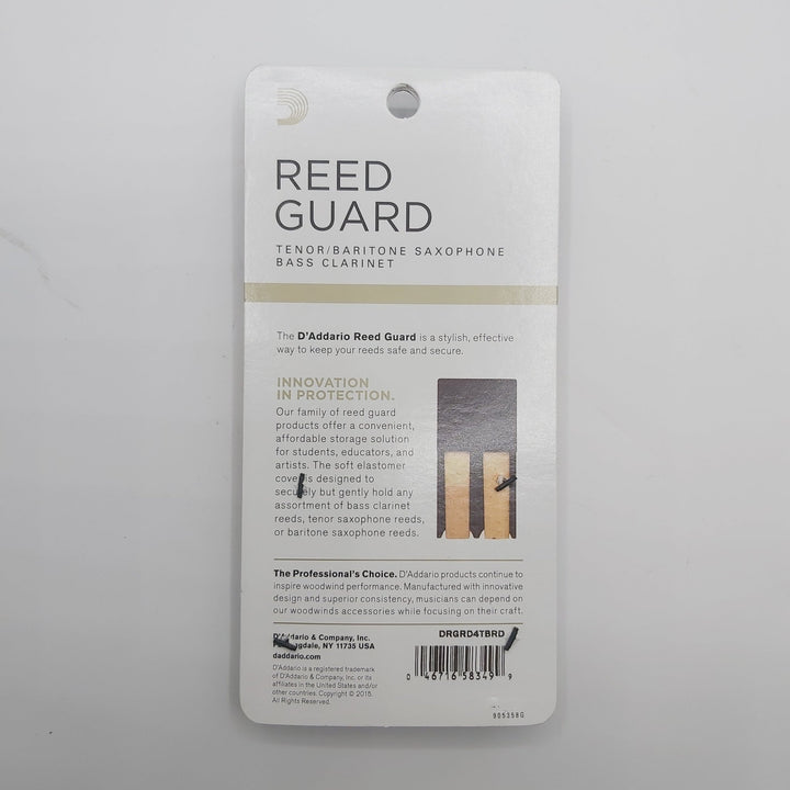D'Addario Reed Guard - Tenor and Baritone Saxophone Red - Ev - Entz Music