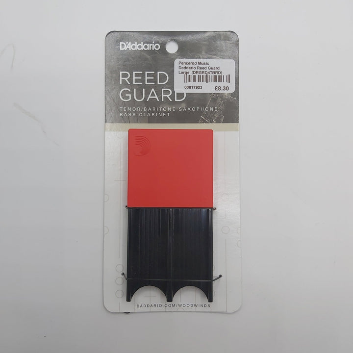 D'Addario Reed Guard - Tenor and Baritone Saxophone Red - Ev - Entz Music