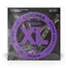 D'Addario XL Chromes Electric Guitar Strings 11 - 50 Jazz Light - Warm, Mellow Tone with Smooth Feel - Ev - Entz Music