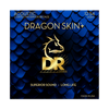DR Strings Dragon Skin+ Acoustic Guitar Strings – Phosphor Bronze, Light Gauge (12–54) – DAP12