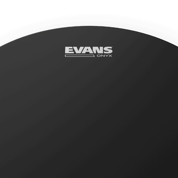 EVANS Onyx Tom Pack - 3 Drum Heads with Dual-Ply Construction & Enhanced Low-End Response