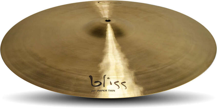 Dream Bliss 20" Paper Thin Crash Cymbal – Dark, Expressive & Ultra - Responsive (BPT20) - Ev - Entz Music