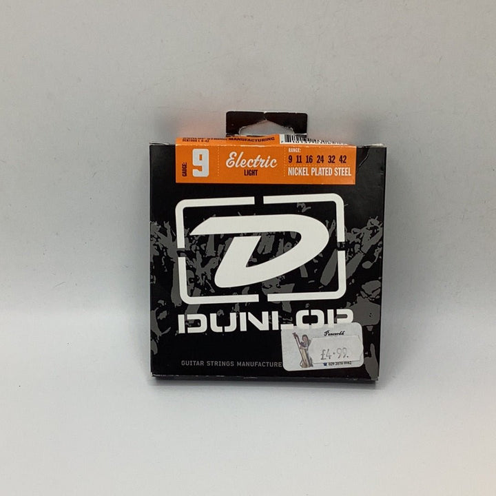 Dunlop Nickel Plated Steel Guitar Strins 9 Gauge - Ev - Entz Music