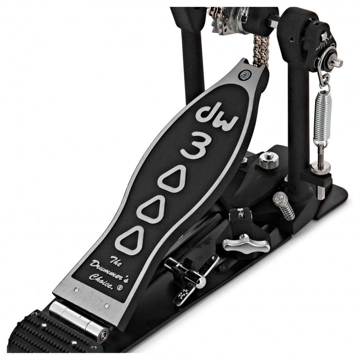 DW 3000 Series Single Kick Drum Pedal - Adjustable, Durable with 2 - Way Beater - Ev - Entz Music