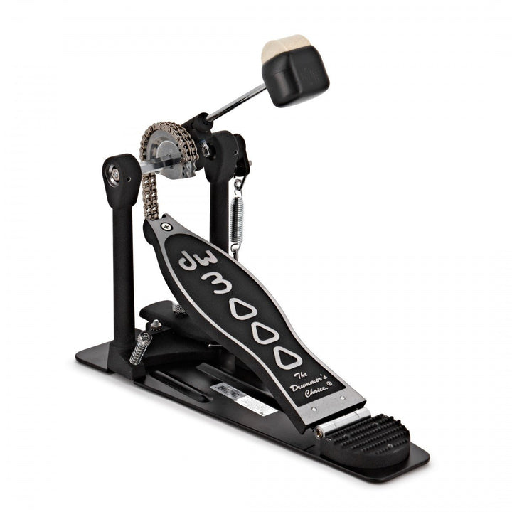 DW 3000 Series Single Kick Drum Pedal - Adjustable, Durable with 2 - Way Beater - Ev - Entz Music