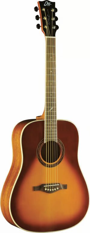 Eko One D150 Vintage Burst – Dreadnought Acoustic Guitar with Laminated Spruce Top (SKU: 06217204) - Ev - Entz Music