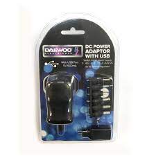 DC Power Adapter with USB