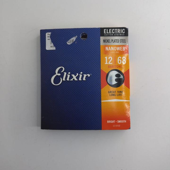 Elixir E12302 Baritone Electric Guitar Set - Ev - Entz Music