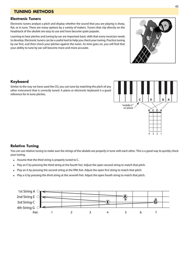 Essential Elements for Ukulele – Method Book 1 | Comprehensive Beginner’s Guide - Ev - Entz Music