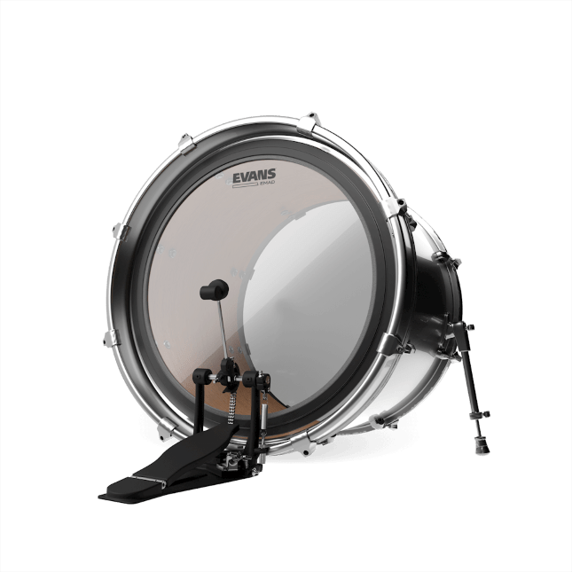 Evans EMAD Clear Bass Batter - Ev - Entz Music