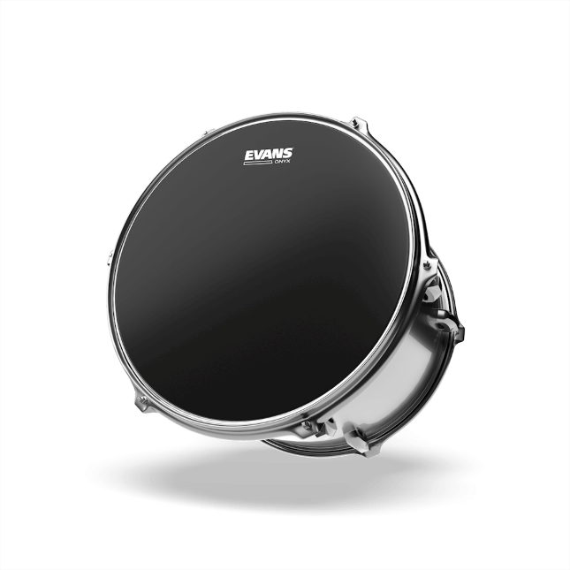 EVANS Onyx Tom Pack - 3 Drum Heads with Dual - Ply Construction & Enhanced Low - End Response - Ev - Entz Music