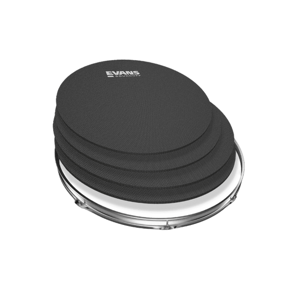 Evans SoundOff Drum Mute Packs – Practice Silently with Authentic Feel - Ev - Entz Music