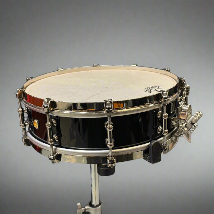 Ex - Display Pearl Philharmonic 14"x 4" 8 - Ply Maple Concert Snare Drum - Piano Black Lacquer (PHP1465N) - Ev - Entz Music