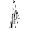 MEINL Percussion Triple A-Go-Go Bell – Medium, Chrome-Plated Steel (STBAGTRI-CH)