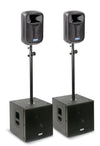 FBT J1000 PA System - High - Performance Compact Sound Package with Subwoofer - Ev - Entz Music