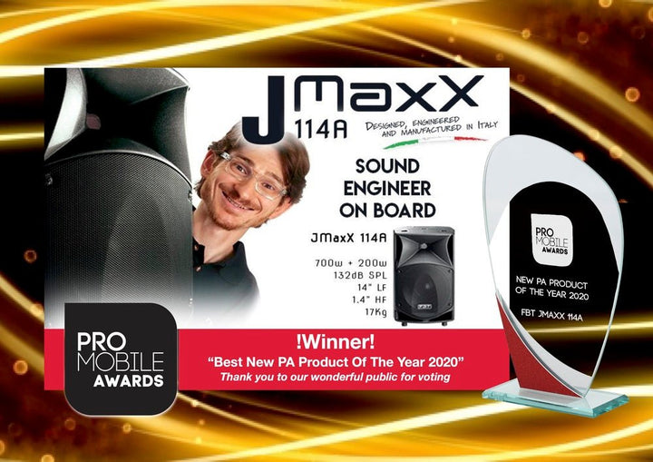 FBT JM 4000 Active PA System - 900W RMS with JMaxX 110A - Ev - Entz Music