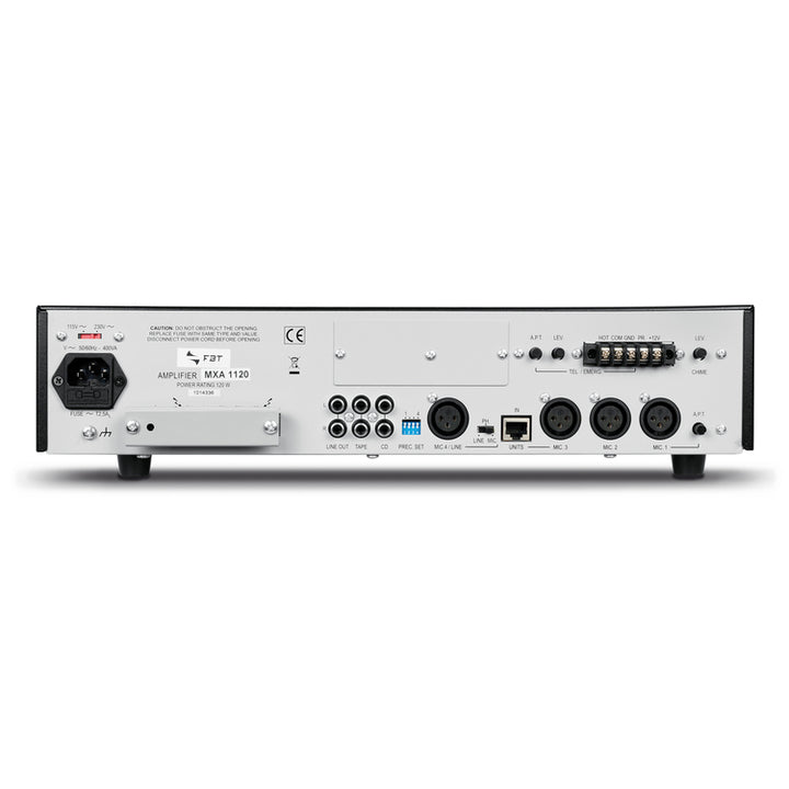 FBT MXA1060 Integrated mixing amplifier - 60Wrms - Output for selected zones - 230V/115V - product image 2