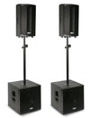 FBT ProMaxX PM 1000 Active Sound System - 3200W RMS with DSP, Subwoofer & Presets - Ev - Entz Music