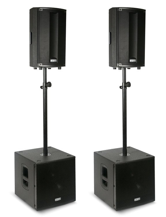 FBT ProMaxX PM 1000 Active Sound System - 3200W RMS with DSP, Subwoofer & Presets - Ev - Entz Music