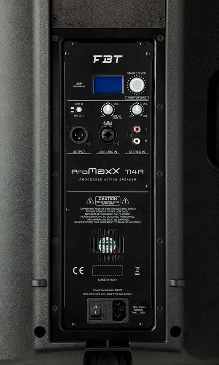 FBT ProMaxX PM 3000 Active PA System - 3200W RMS with Subwoofer Package - Ev - Entz Music