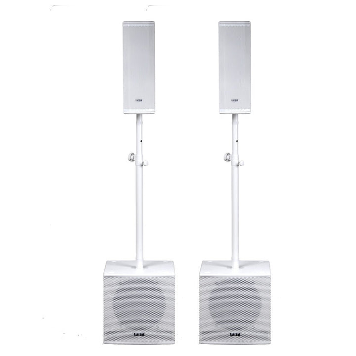FBT VN2000 PA Package - Full - Range Active PA System with Ventis 206A Speakers and Subline 112SA Subwoofer - Ev - Entz Music