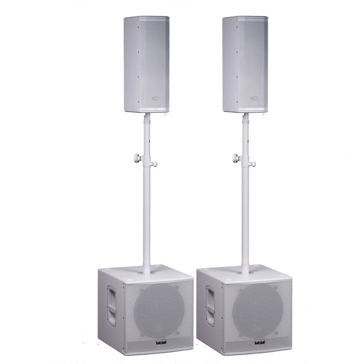 FBT VN2000 PA Package - Full - Range Active PA System with Ventis 206A Speakers and Subline 112SA Subwoofer - Ev - Entz Music