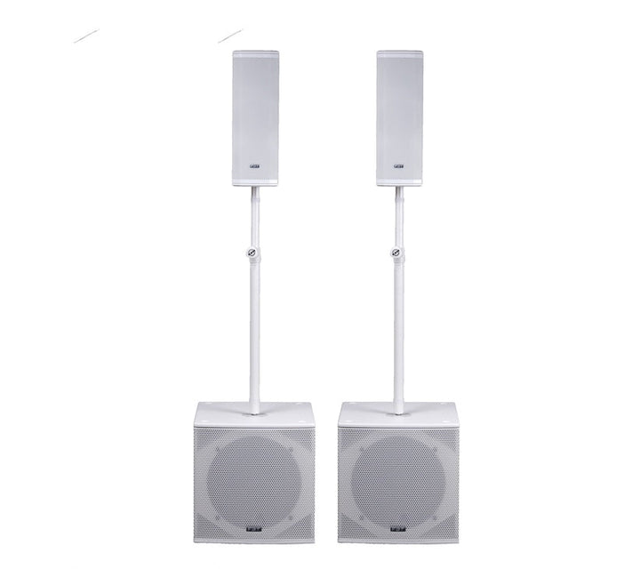 FBT VN2500 PA Package - Active Sound System with Ventis 206A & Subline 115SA Subwoofers - Ev - Entz Music
