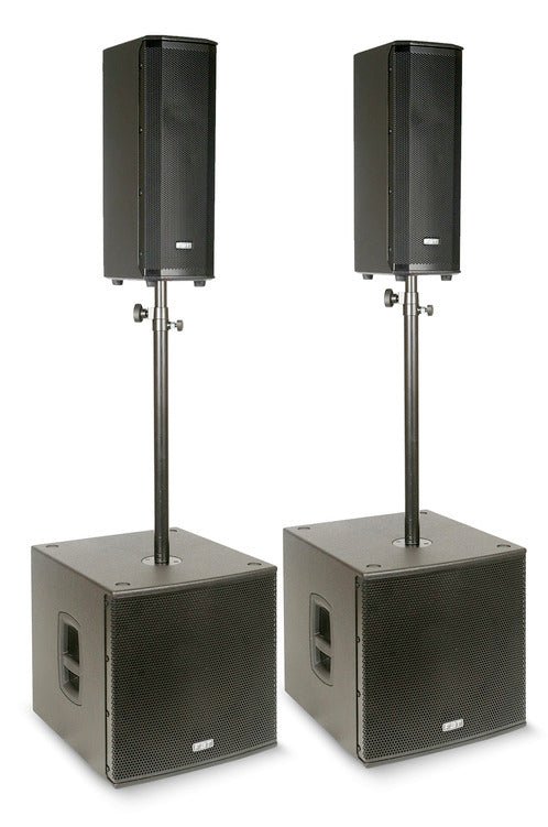FBT VN2500 PA Package - Active Sound System with Ventis 206A & Subline 115SA Subwoofers - Ev - Entz Music