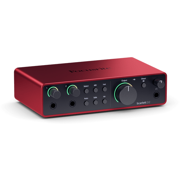 Focusrite Scarlett 2i2 4th Generation - Ev - Entz Music