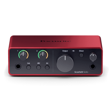 Focusrite Scarlett Solo 4th Generation - Ev - Entz Music