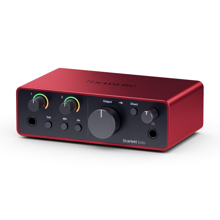 Focusrite Scarlett Solo 4th Generation - Ev - Entz Music