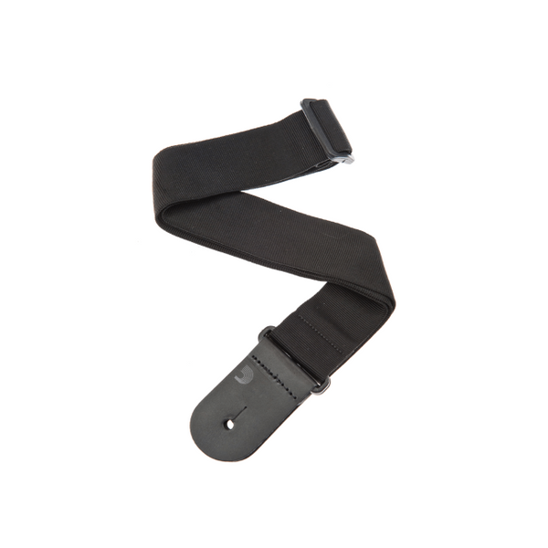 D'Addario Woven Guitar Strap, Black Tube