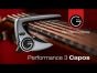G7th Performance 3 Capo – Adaptive Radius Technology for Acoustic & Electric Guitars (Silver) - Ev - Entz Music